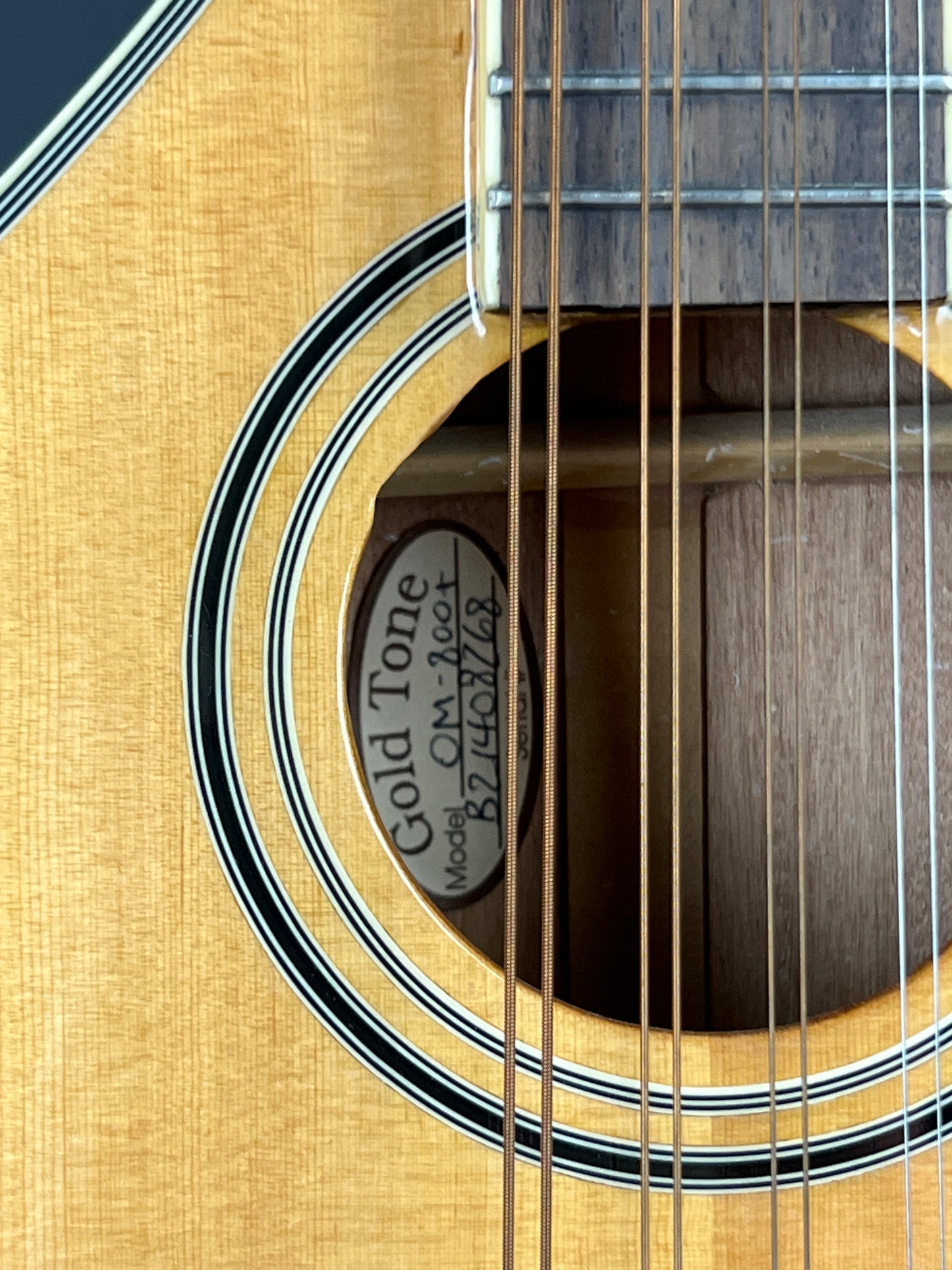 SOLD - Gold Tone OM-800+ Octave Mandolin - Used