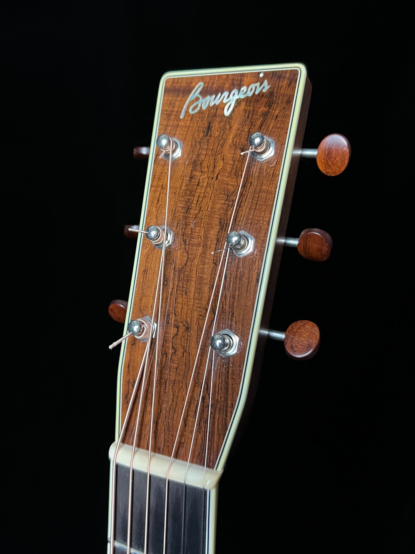 SOLD - Bourgeois Custom OM Summer NAMM 2008 Collection Adirondack Spruce / Pao Rosewood Acoustic Guitar - Consignment