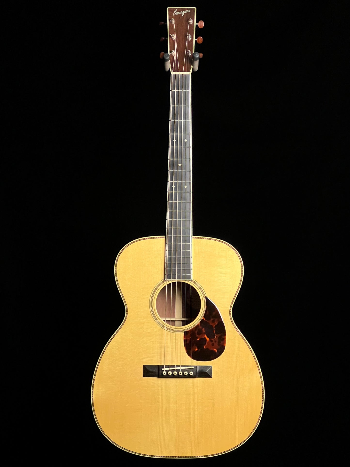 SOLD - Bourgeois Custom OM Summer NAMM 2008 Collection Adirondack Spruce / Pao Rosewood Acoustic Guitar - Consignment