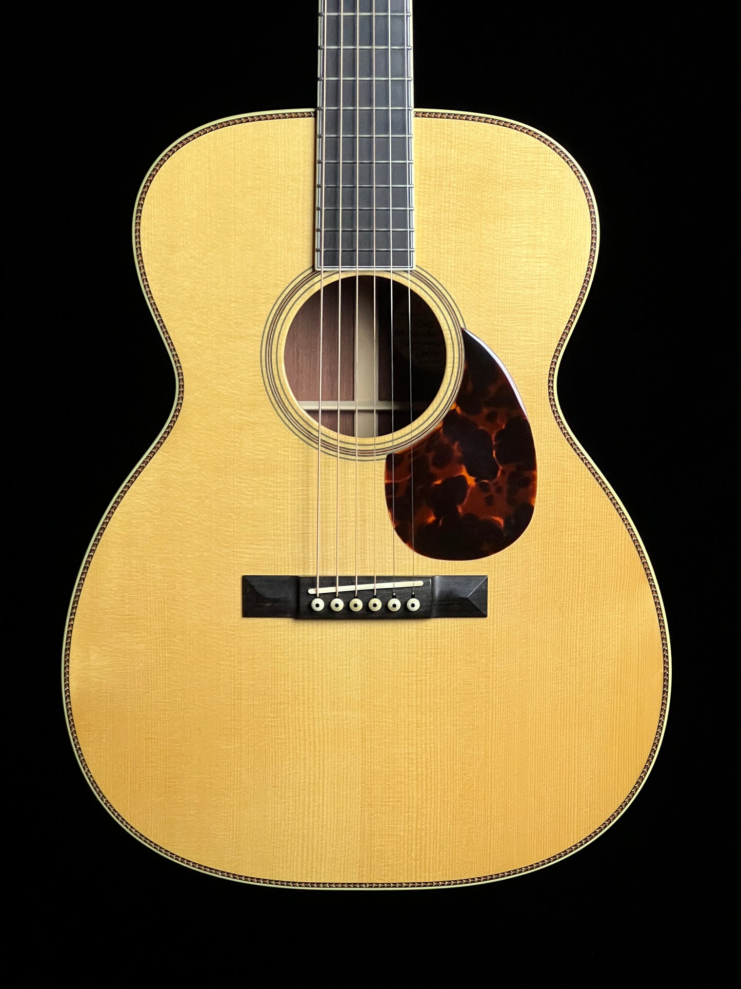 SOLD - Bourgeois Custom OM Summer NAMM 2008 Collection Adirondack Spruce / Pao Rosewood Acoustic Guitar - Consignment