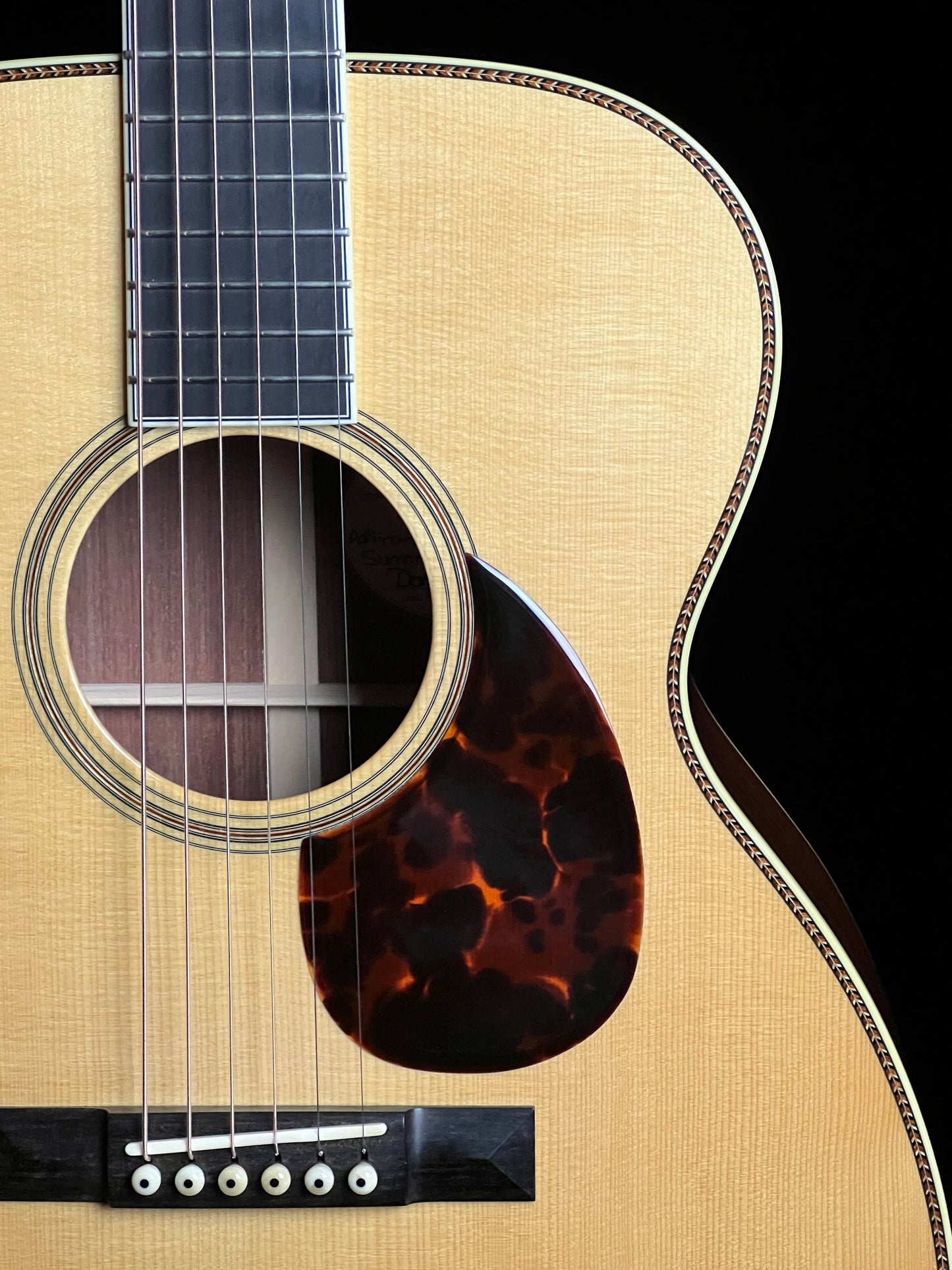 SOLD - Bourgeois Custom OM Summer NAMM 2008 Collection Adirondack Spruce / Pao Rosewood Acoustic Guitar - Consignment