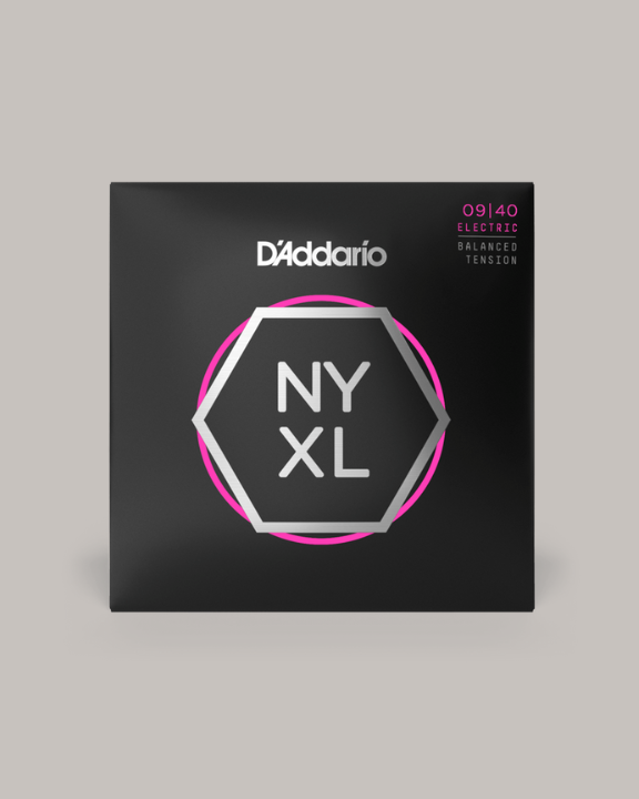 D'Addario NYXL Super Light Balanced Tension Electric Guitar Strings 09-40 NYXL0940BT