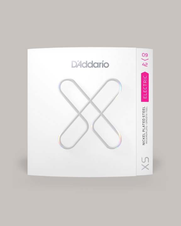 D'Addario Super Light Nickel Coated Electric Guitar Strings 09-42 XSE0942