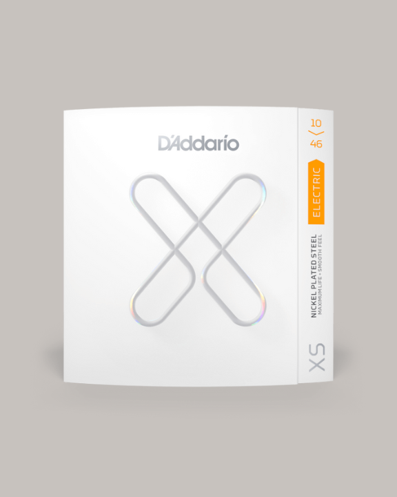 D'Addario XS Regular Light Nickel Coated Electric Guitar Strings 10-46 XSE1046
