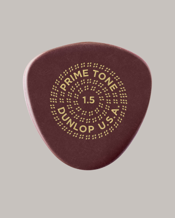 Dunlop Primetone Semi Round Smooth Pick 1.5mm - One Pick