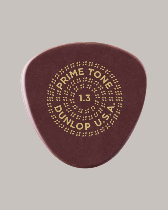 Dunlop Primetone Semi Round Smooth Pick 1.3mm - One Pick