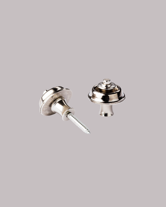 Dunlop StrapLok Strap Retainer System Dual Design - Nickel