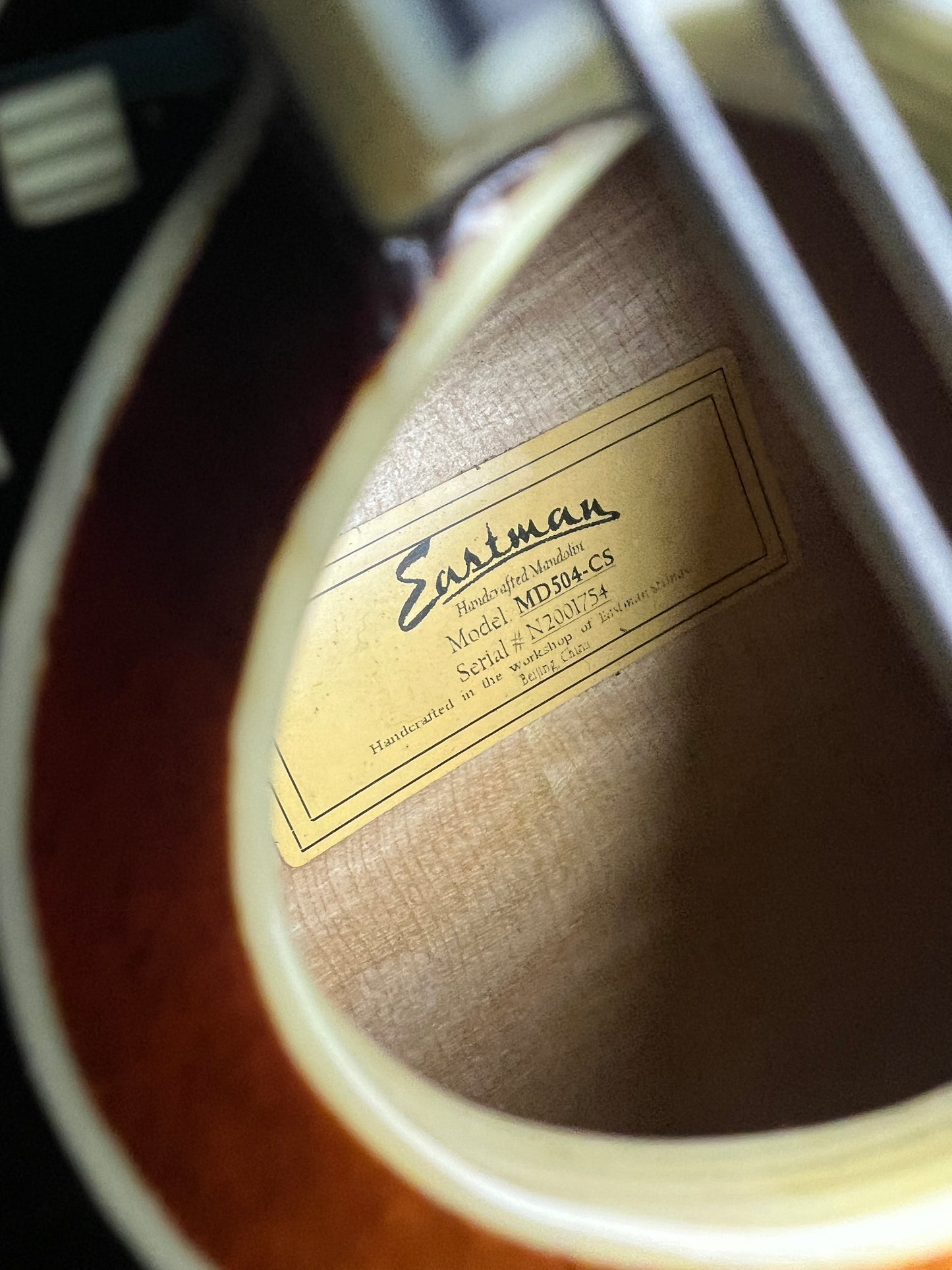 Eastman MD504-CS Oval Hole A-Style Mandolin (2020) - Used