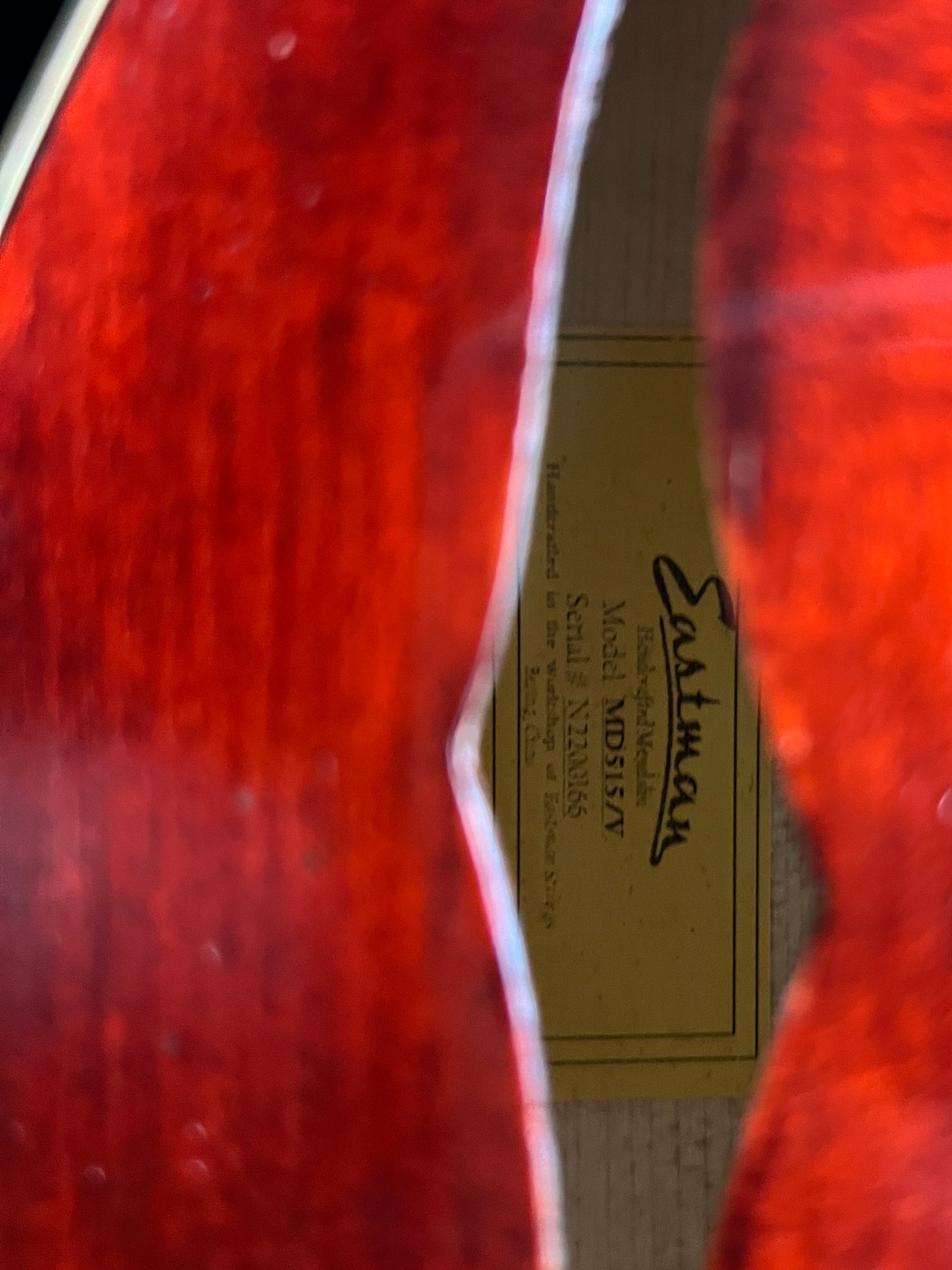 Eastman MD515/V Varnish F-Style Mandolin - Used