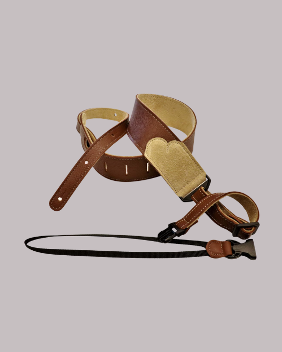 Franklin Strap Quick Release Glove Leather Resonator Strap - Caramel