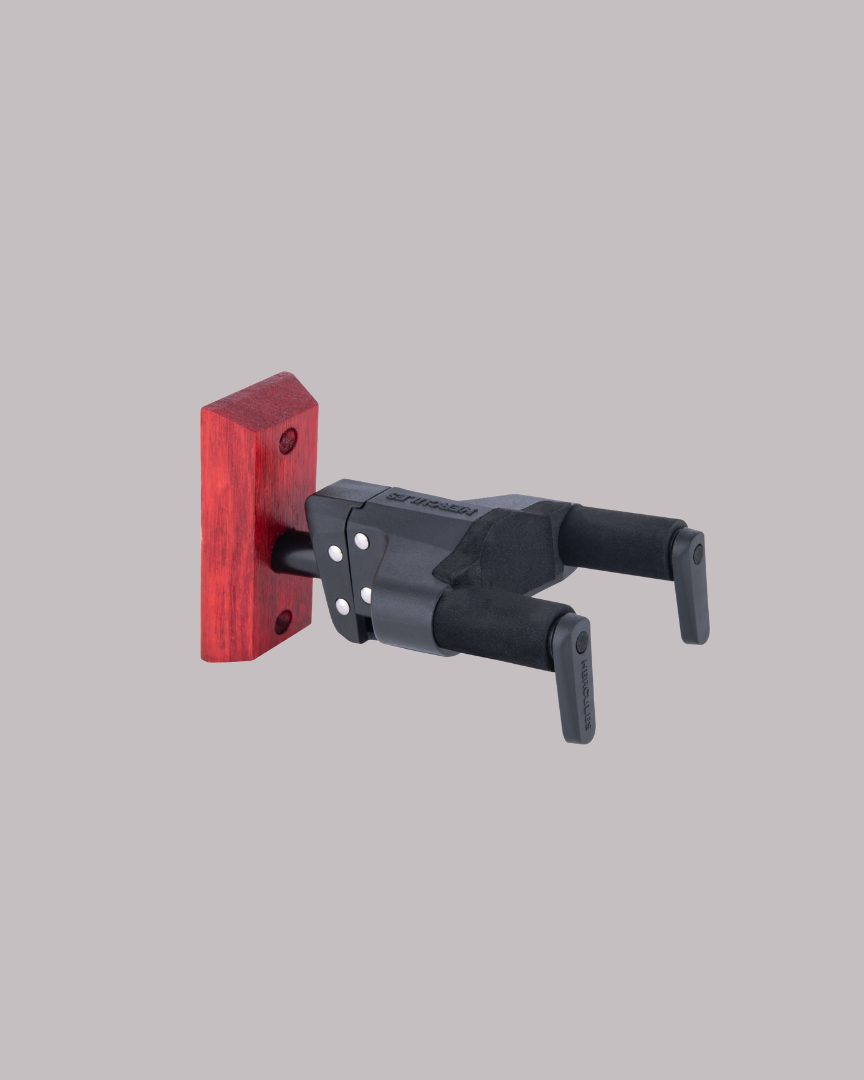 Hercules Guitar Hanger Upgraded AGS - GSP38WBR Plus (Red)