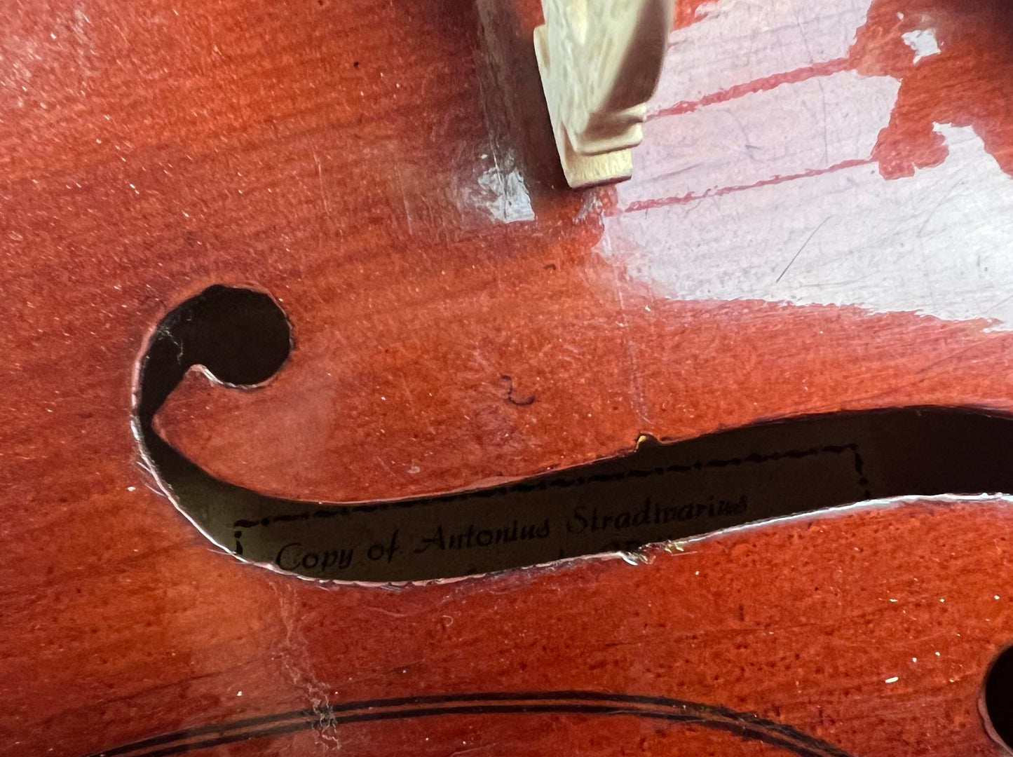 Copy of Antonius Stradivarius by Wilhelm Eberle Violn - Used