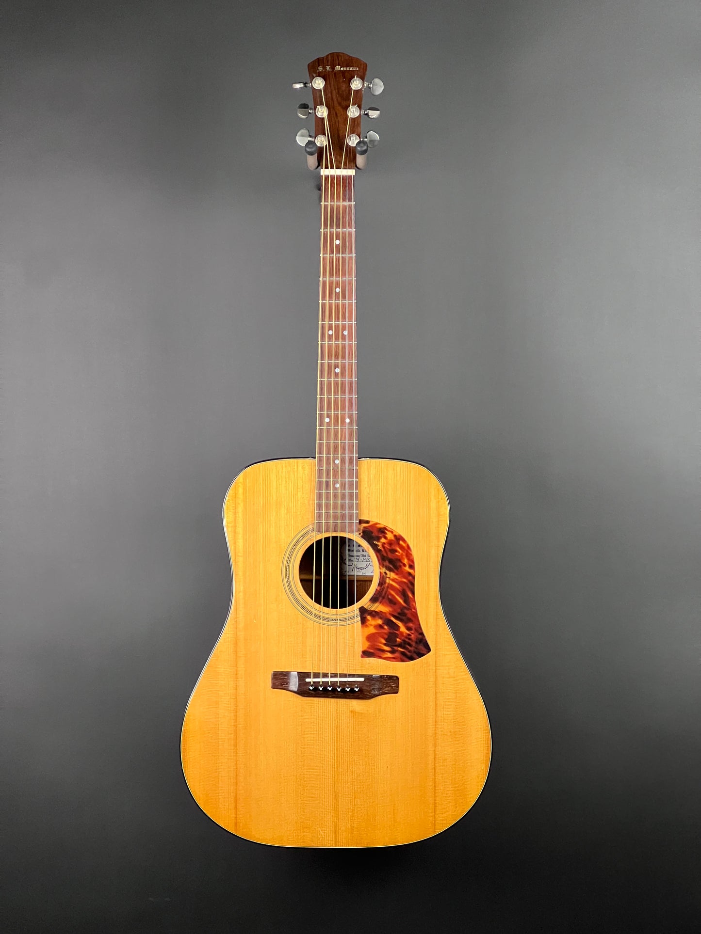 1975 S. L. Mossman Tennessee Flat Top Acoustic Guitar - Used