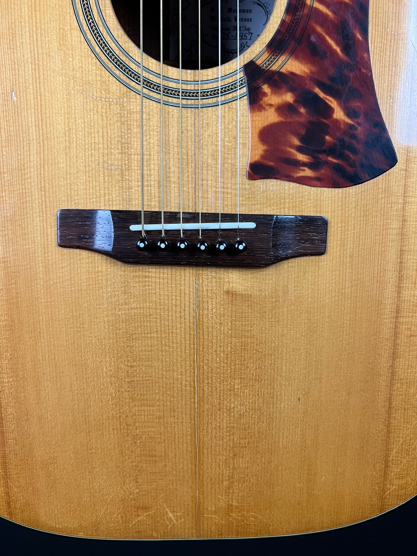 1975 S. L. Mossman Tennessee Flat Top Acoustic Guitar - Used