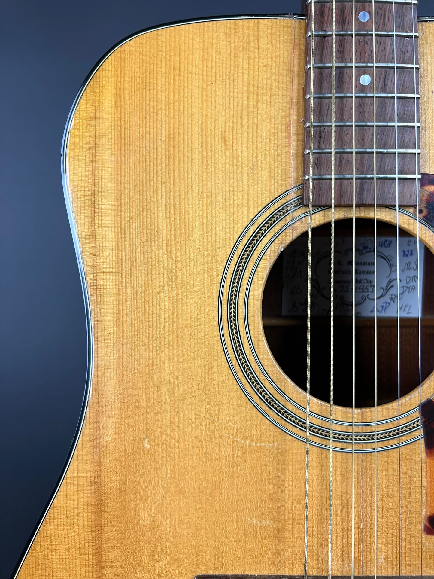 1975 S. L. Mossman Tennessee Flat Top Acoustic Guitar - Used