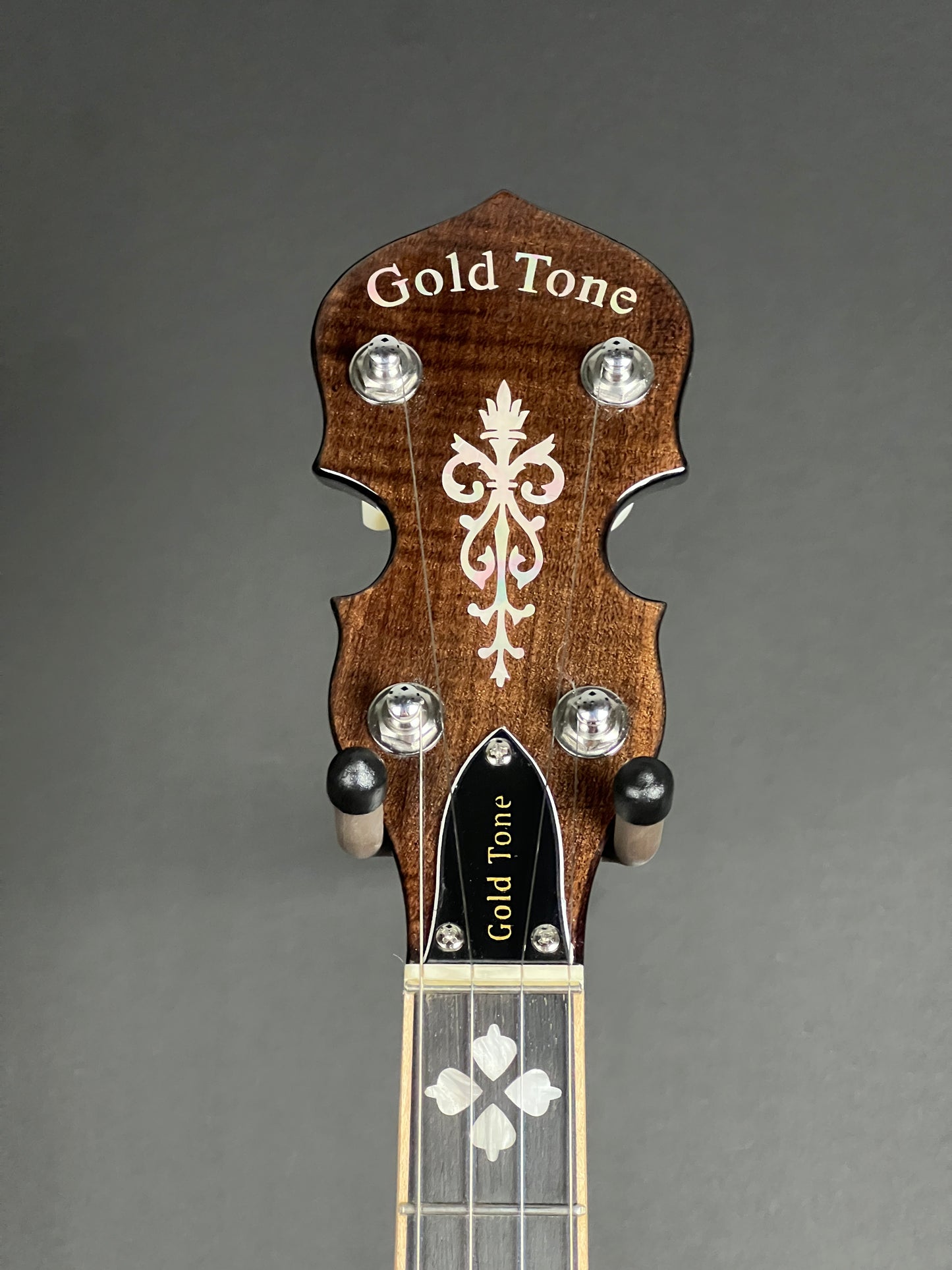 Mastertone Gold Tone Orange Blossom Banjo Arch Top with Case OB-250AT