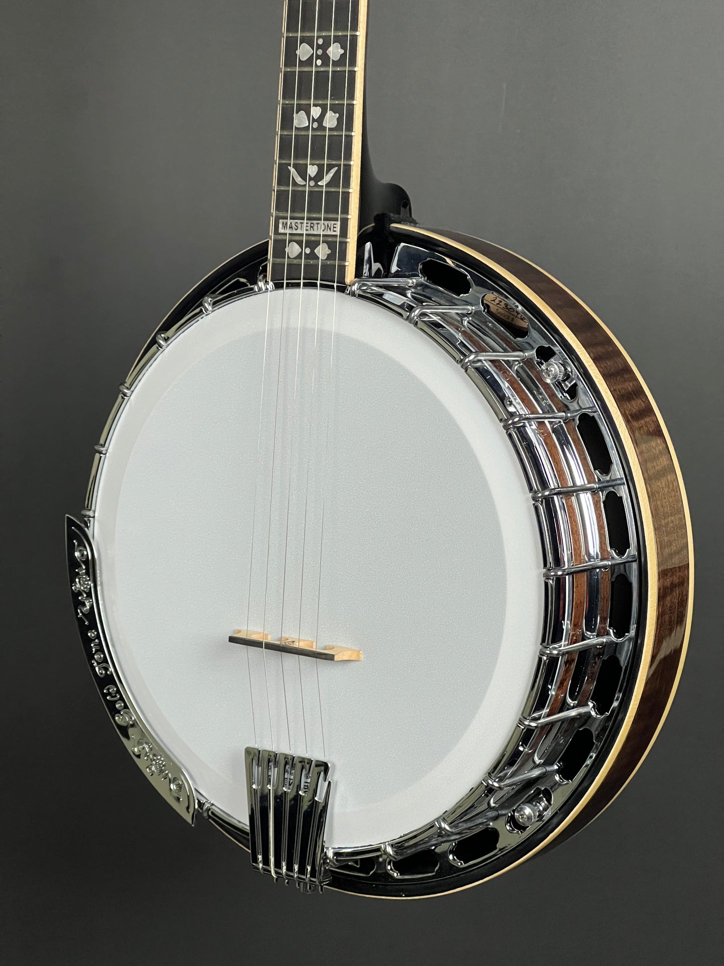 Mastertone Gold Tone Orange Blossom Banjo Arch Top with Case OB-250AT