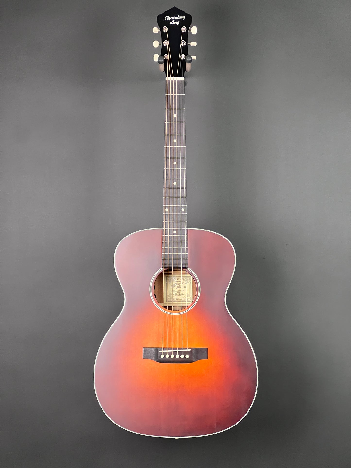 SOLD - Recording King Series 11 All Solid 000 Acoustic/Electric Guitar ROS-11-FE3-TBR - New