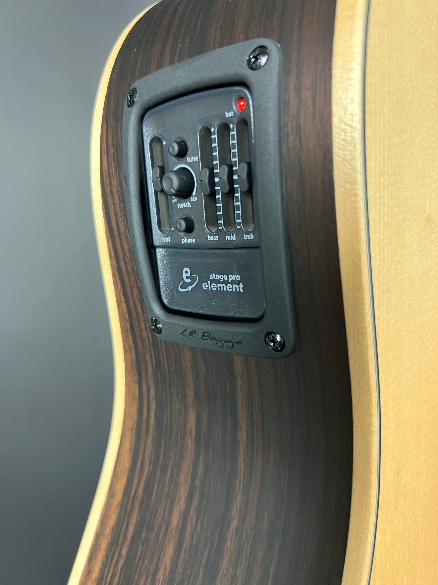 Larrivée D-03RE Recording Series with Stage Pro Element Acoustic/Electric Guitar