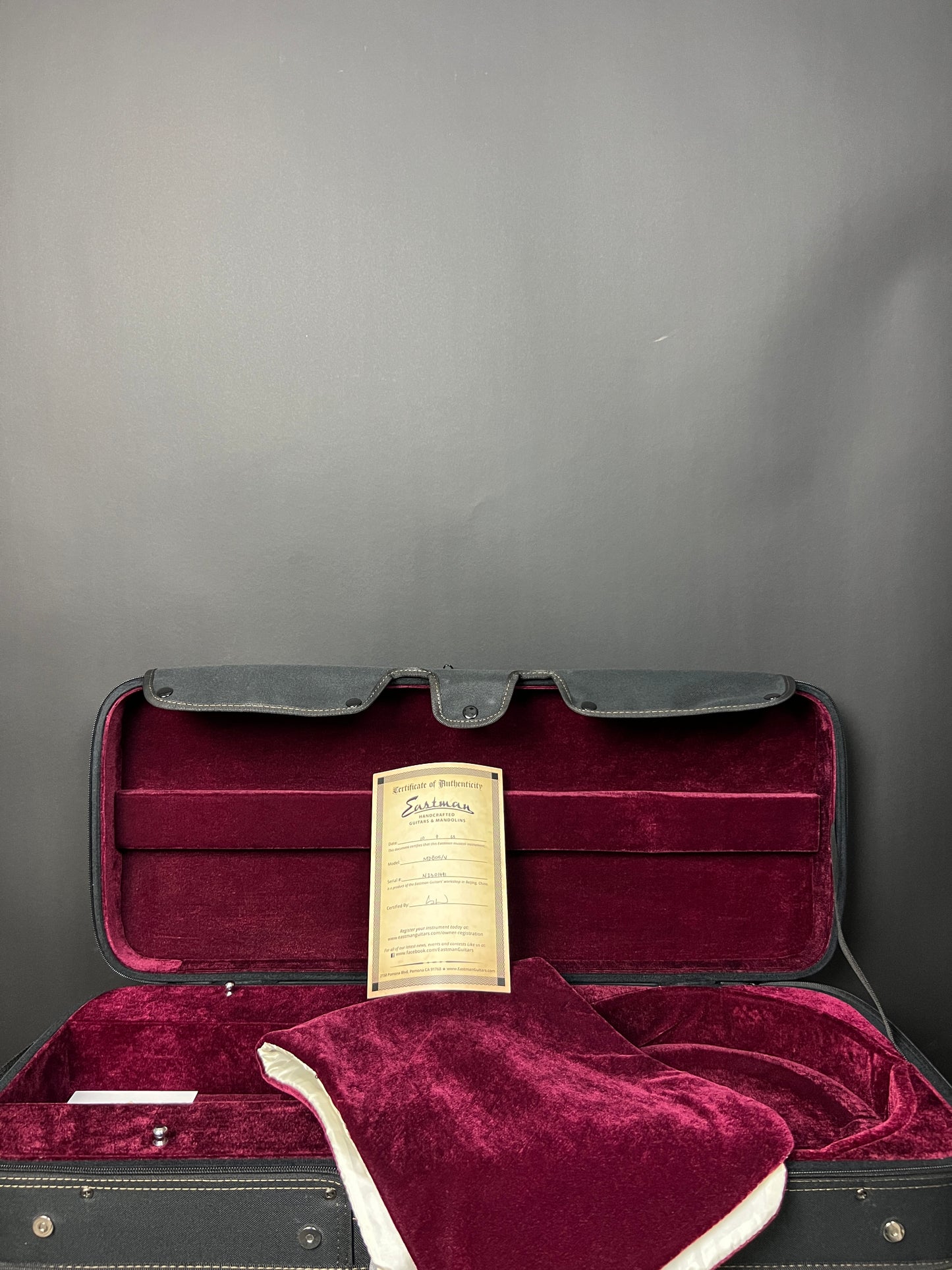 SOLD - Eastman A-Style Mandolin MD805/V - New
