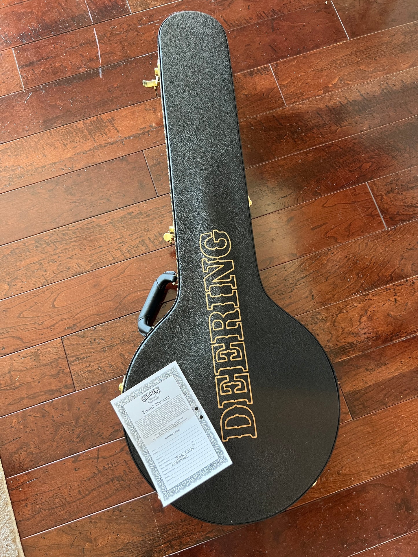 Sold - Deering Rustic Wreath 5-String Banjo - New