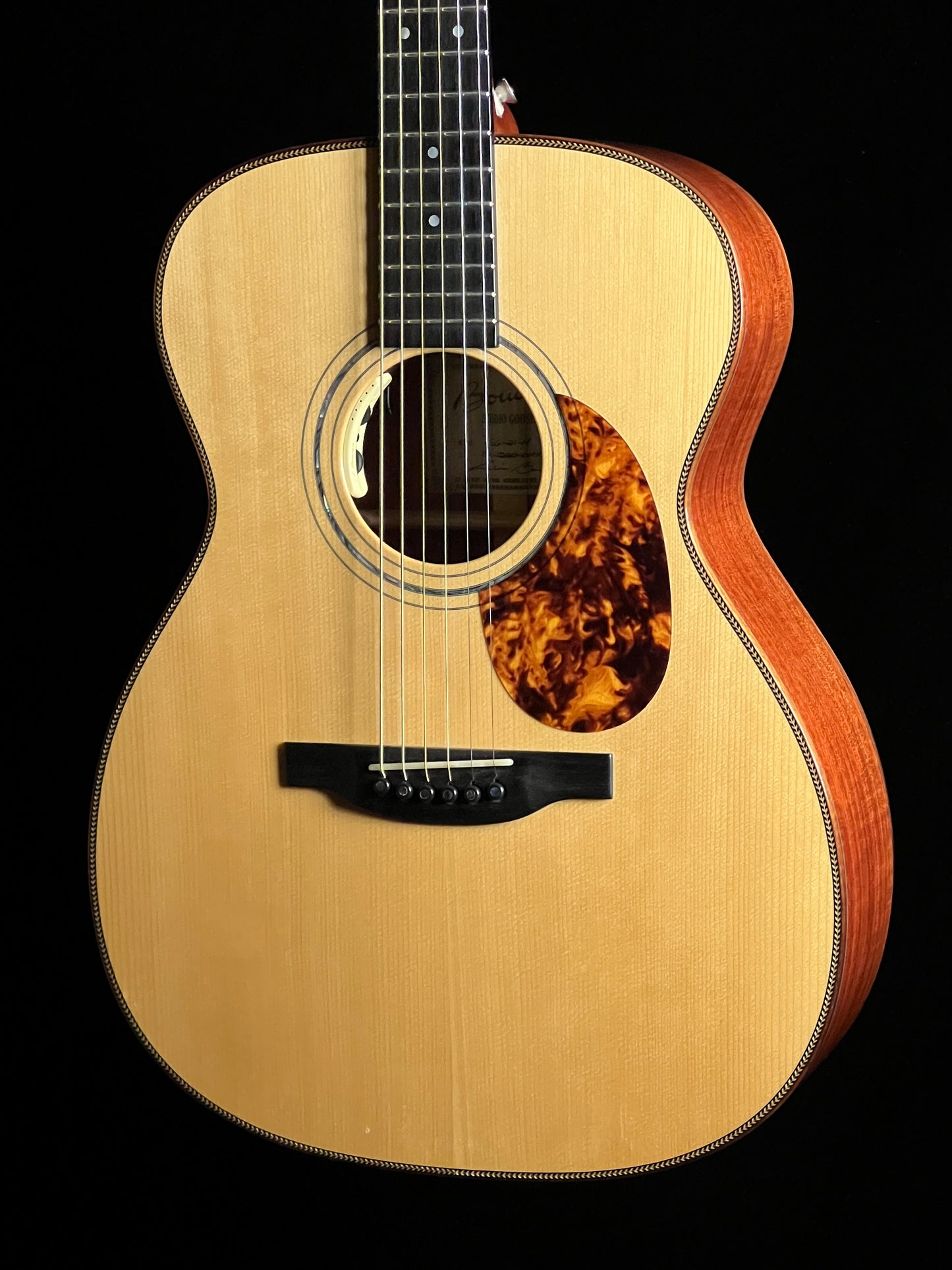 Boucher Studio Goose Master Grade SG-21-M Adirondack Red Spruce / African Bubinga Acoustic Guitar with L.R. Baggs Pickup - Used