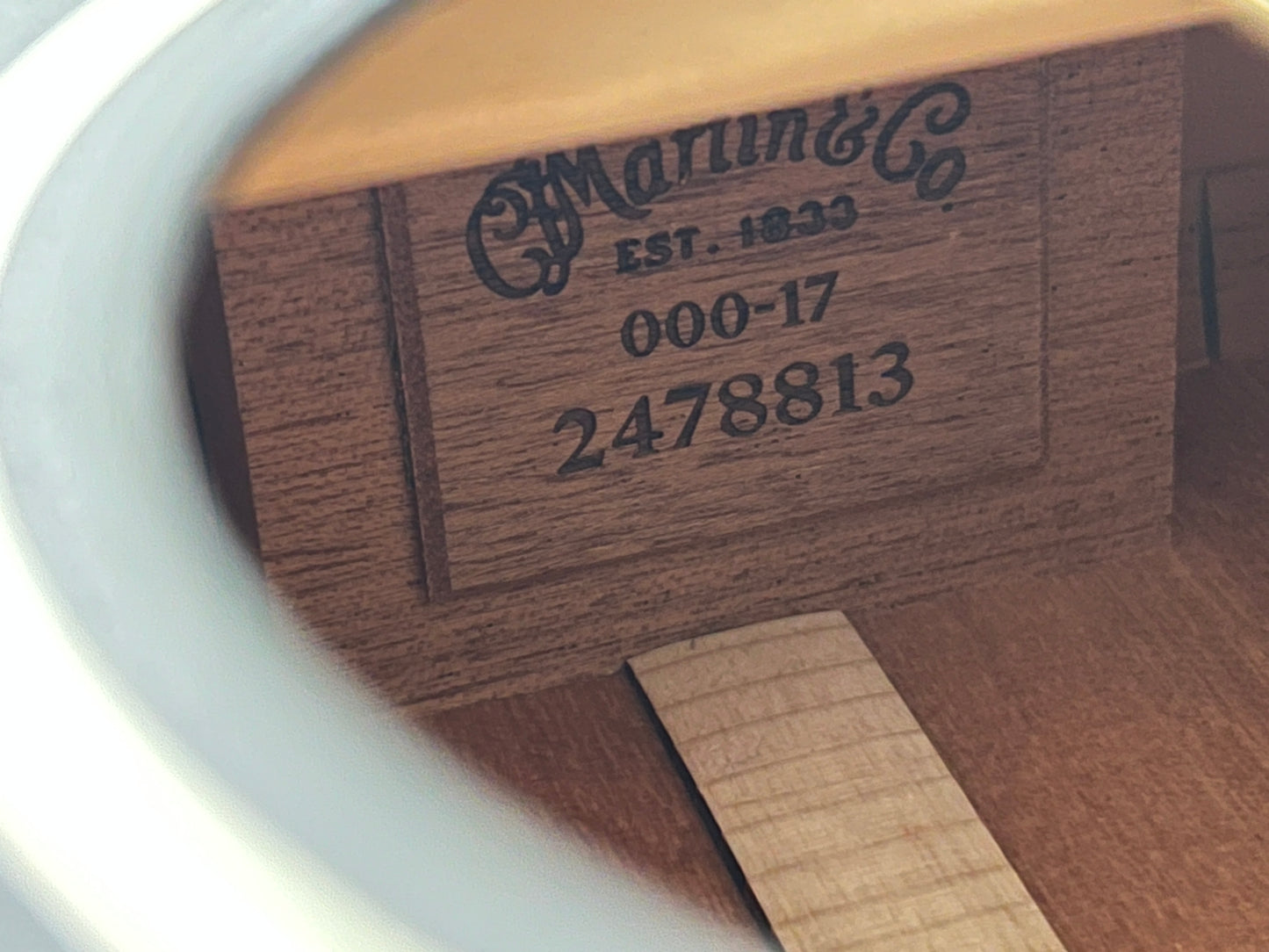 SOLD - Martin 000-17 Acoustic Electric Guitar - Used
