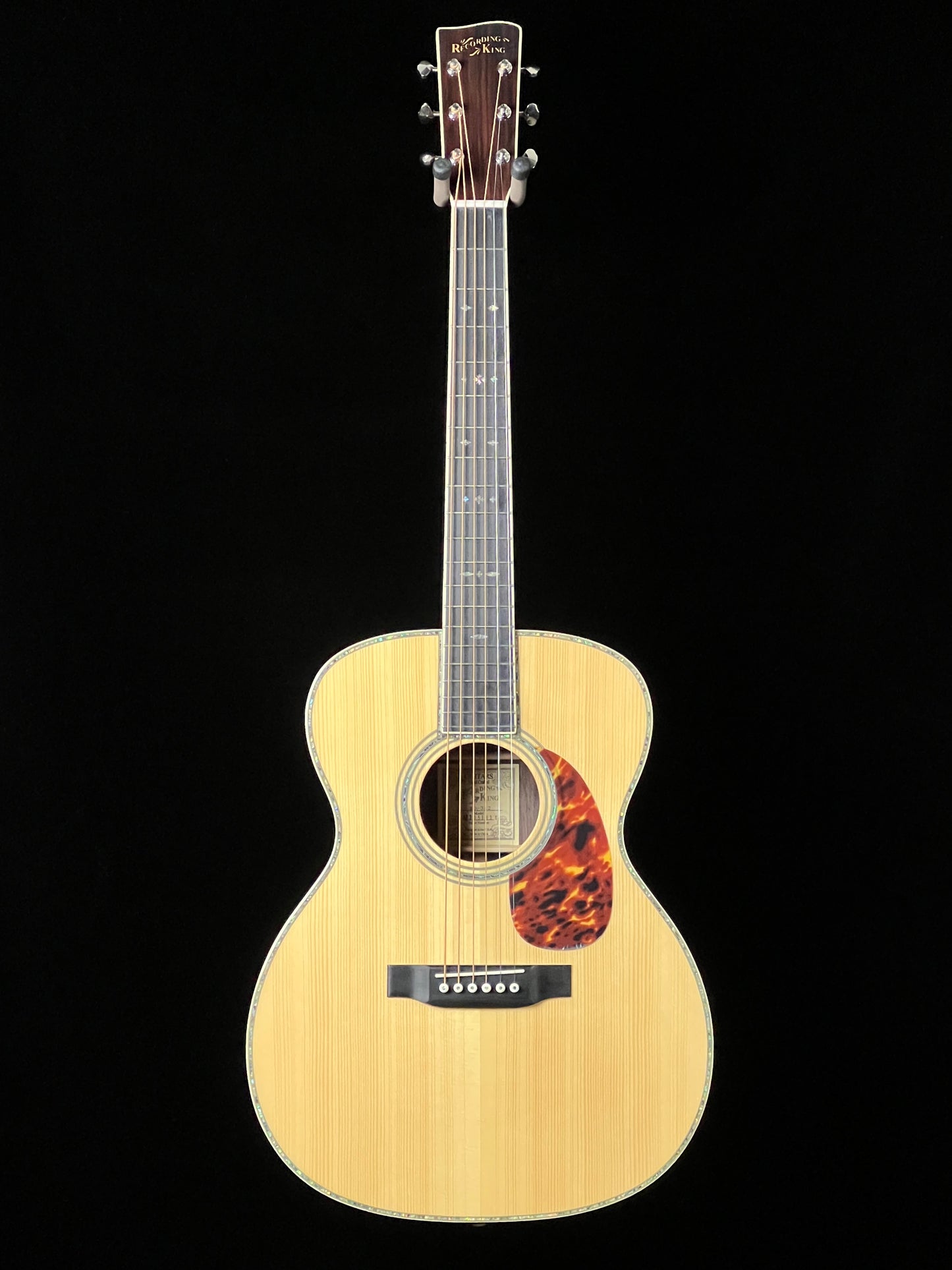 SOLD - Recording King RO-342 Triple O Adirondack Spruce and East Indian Rosewood Acoustic Guitar - New