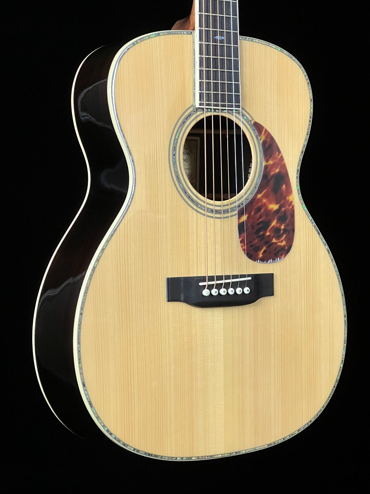 SOLD - Recording King RO-342 Triple O Adirondack Spruce and East Indian Rosewood Acoustic Guitar - New