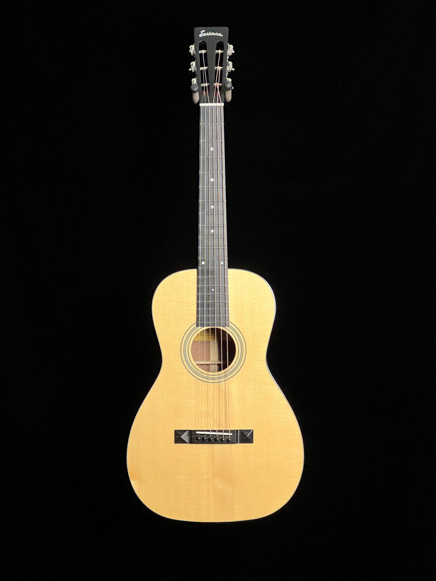 SOLD - Eastman E10PL Left-Handed Adirondack Spruce/Mahogany Parlor Acoustic Guitar - New