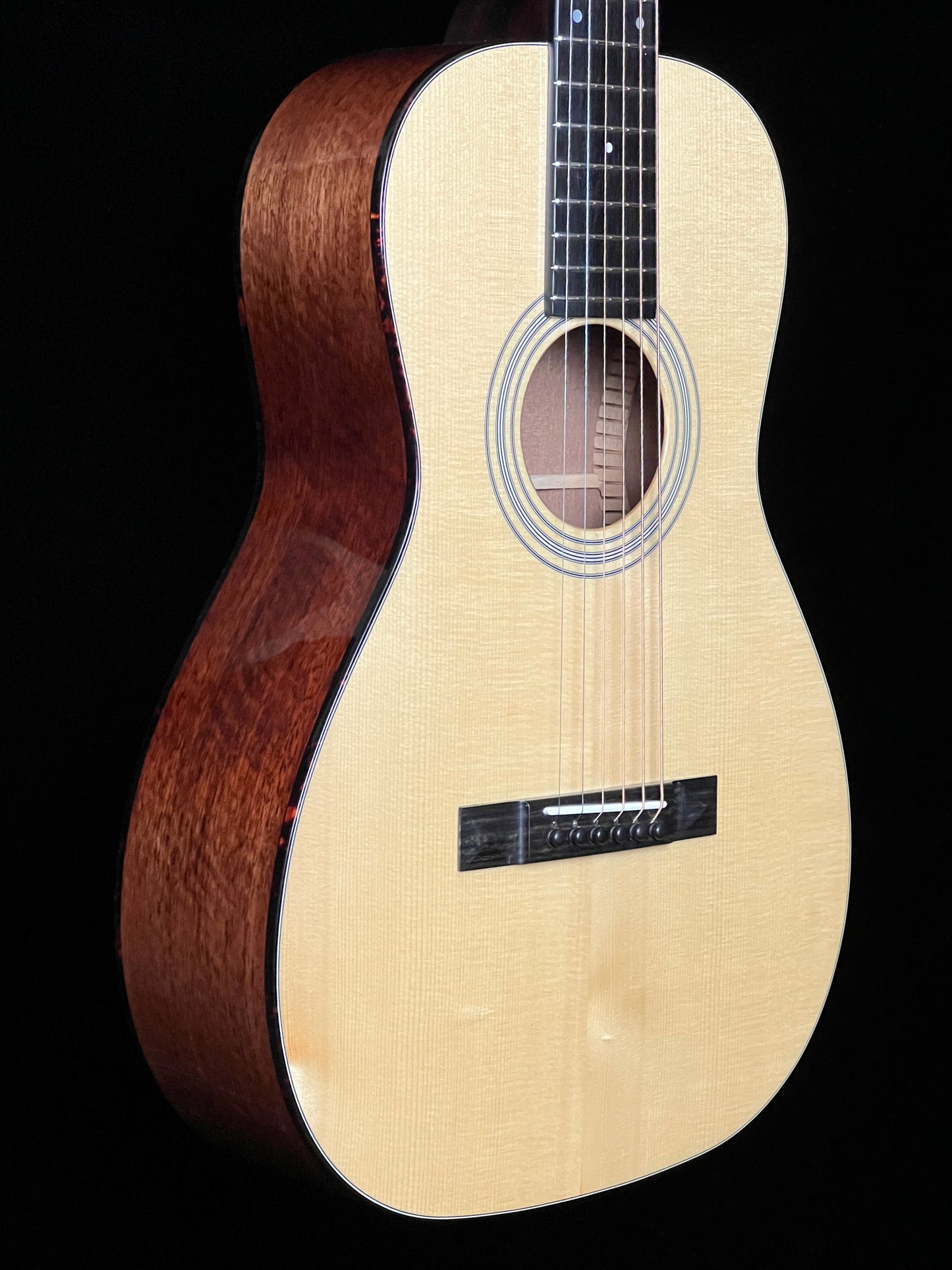 SOLD - Eastman E10PL Left-Handed Adirondack Spruce/Mahogany Parlor Acoustic Guitar - New