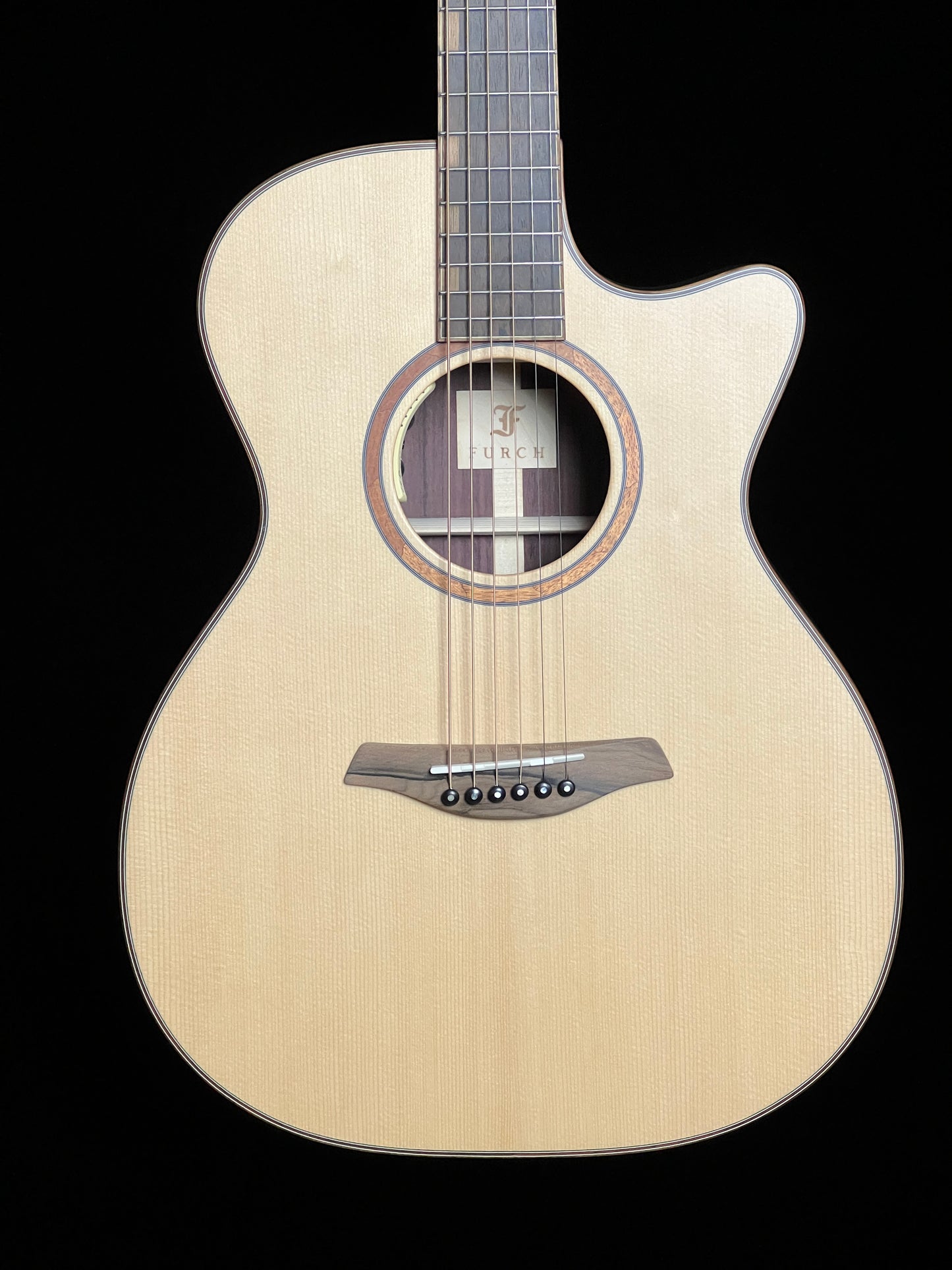 Furch Red Pure OMc-SR Sitka Spruce/ Indian Rosewood Acoustic Guitar with LR Baggs Anthem - New