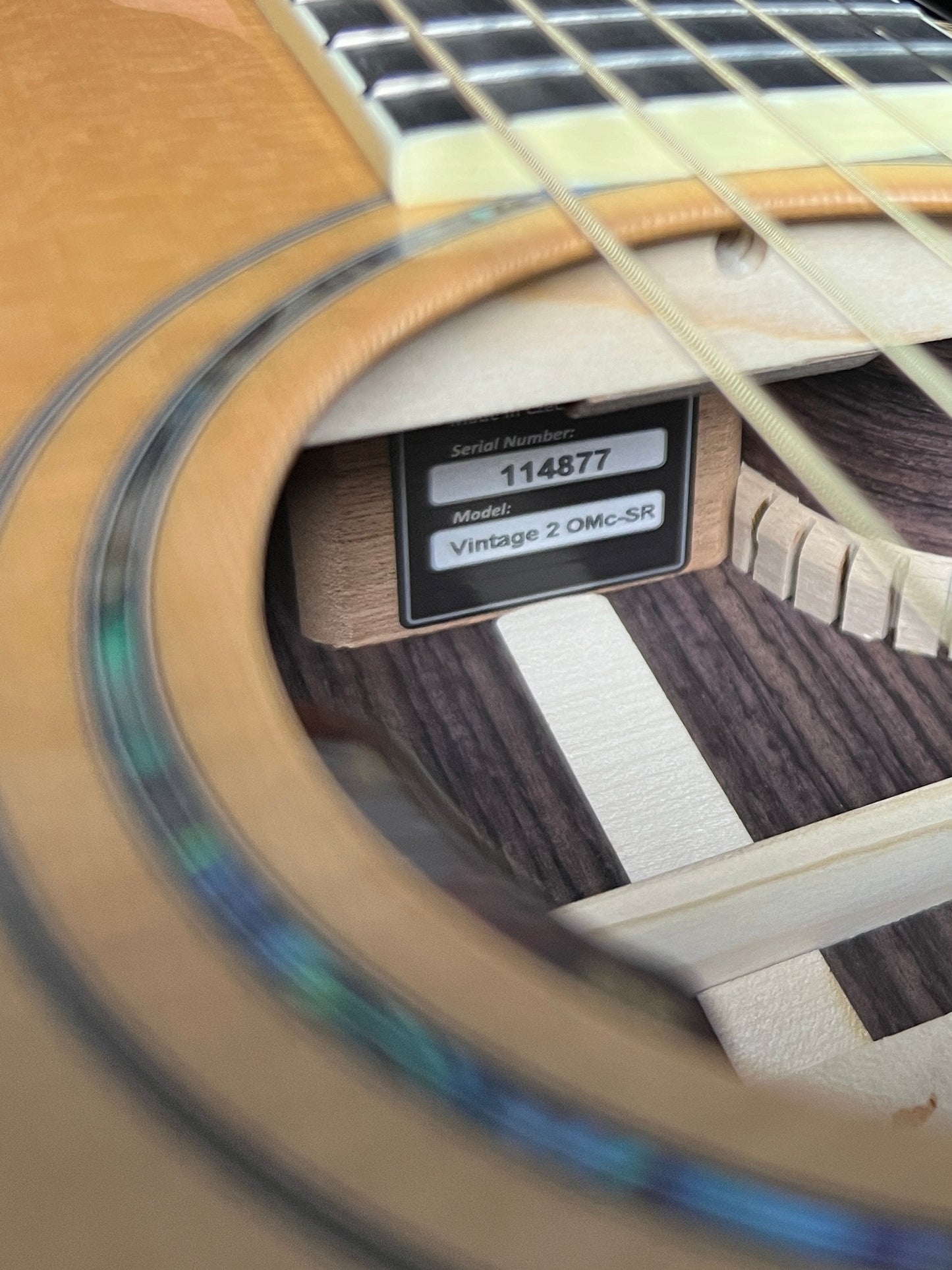 Furch Vintage 2 OMc-SR Sitka Spruce/Indian Rosewood OM Cutaway Acoustic Guitar with LR Baggs - New
