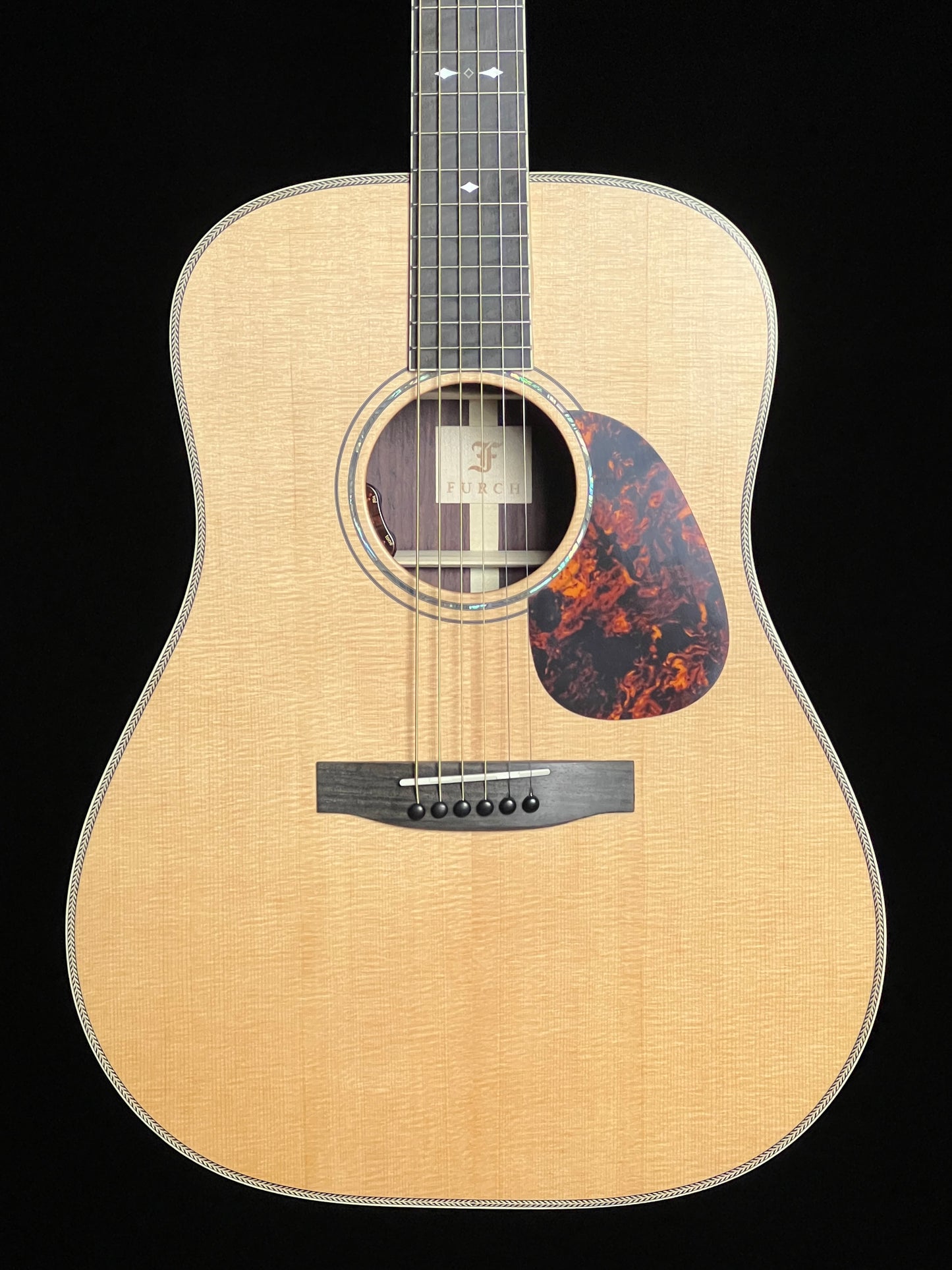 SOLD - Furch Vintage 2 D-SR Sitka Spruce/Indian Rosewood Dreadnought Acoustic Guitar with LR Baggs Electronics - New