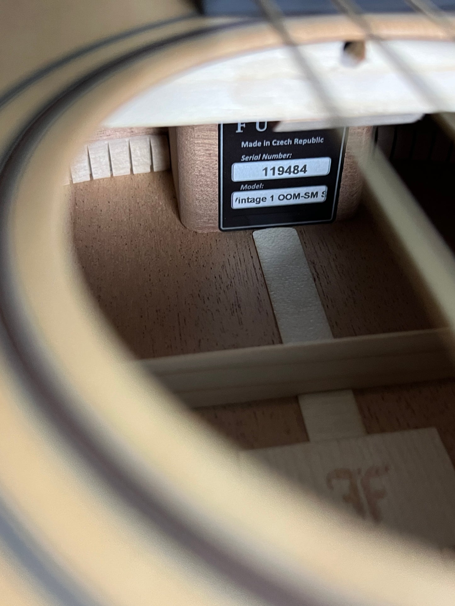 SOLD - Furch Vintage 1 OOM-Sm SL Sitka Spruce/ Mahogany 12 Fret Acoustic Guitar - New