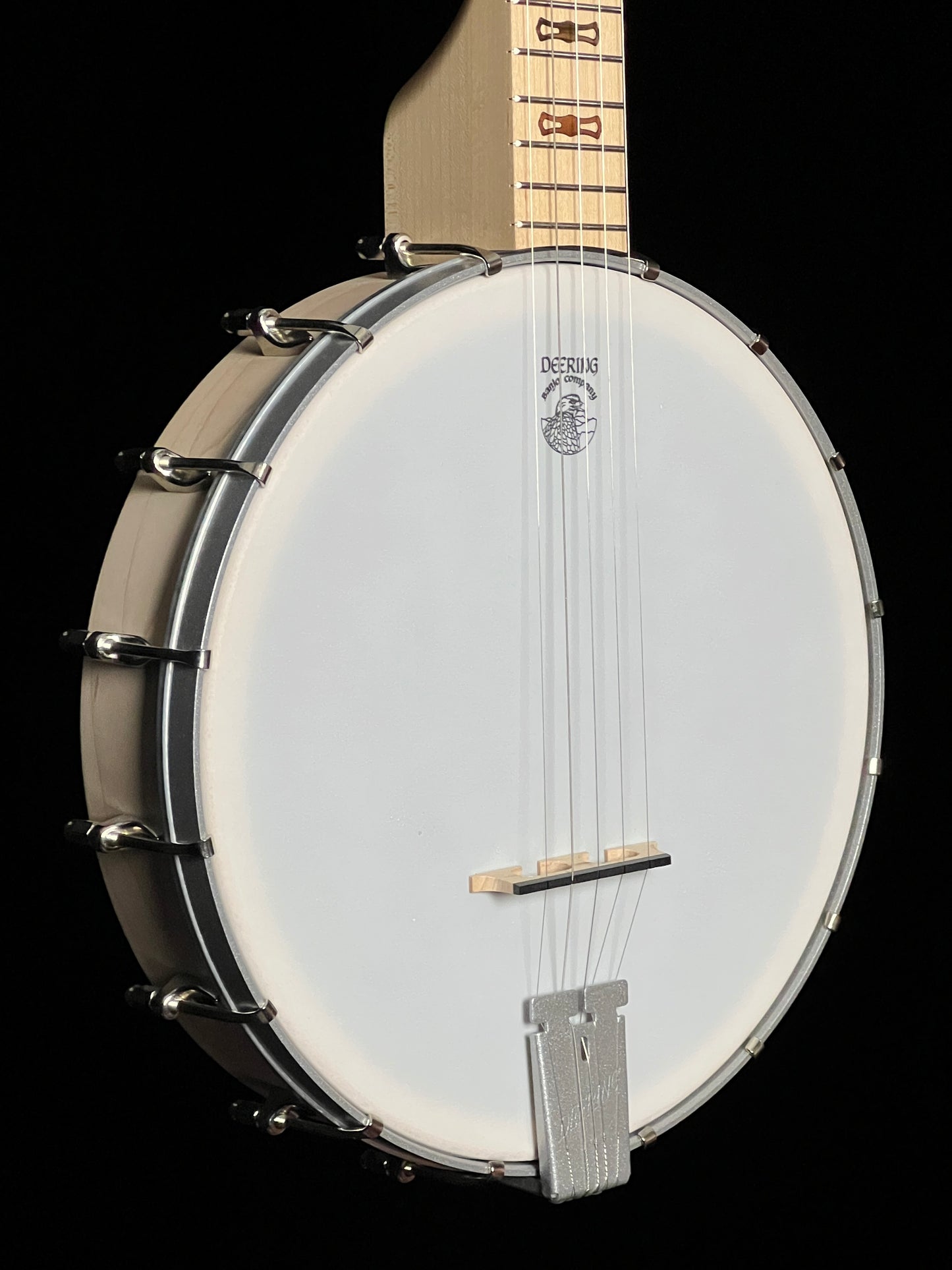 Deering Goodtime Jr. 5-String Openback Banjo (Silver) - New