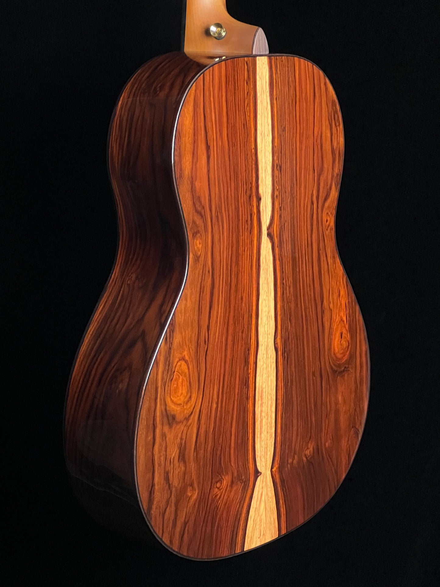 SOLD - Bedell Revolution Parlor Adirondack Spruce / Cocobolo Acoustic Guitar - New