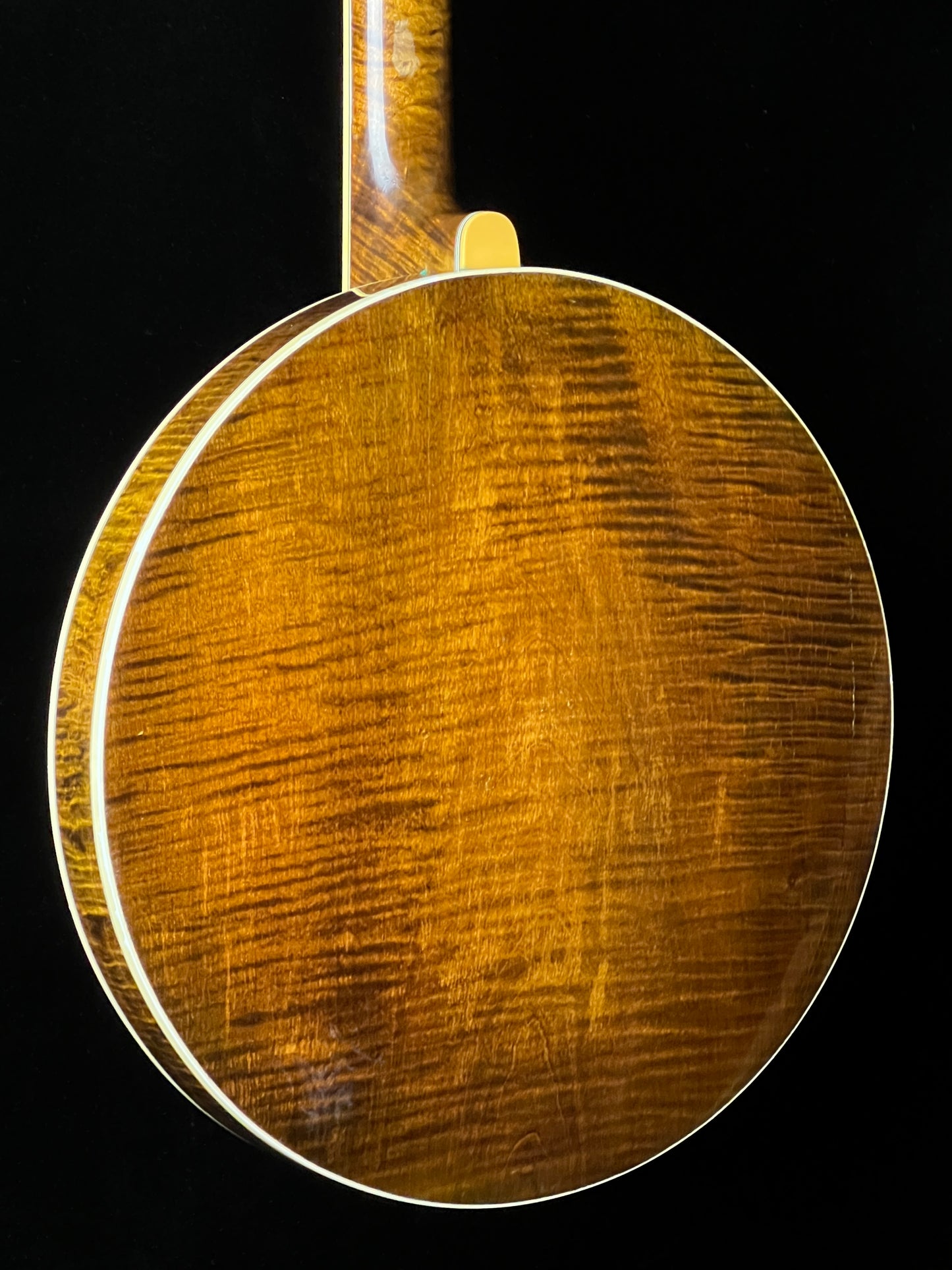 SOLD - Ernie Wells Oak Leaf Banjo with Resonator - Used