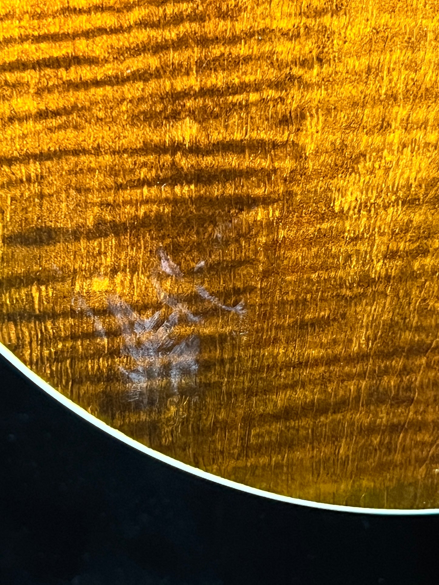 SOLD - Ernie Wells Oak Leaf Banjo with Resonator - Used