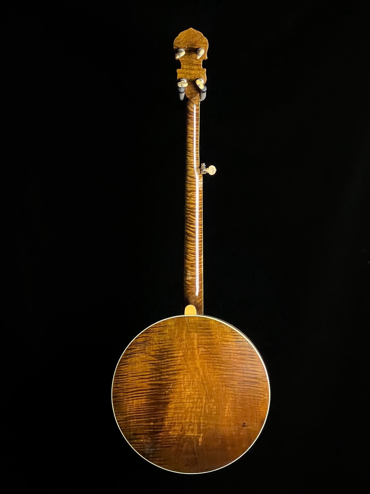 SOLD - Ernie Wells Oak Leaf Banjo with Resonator - Used