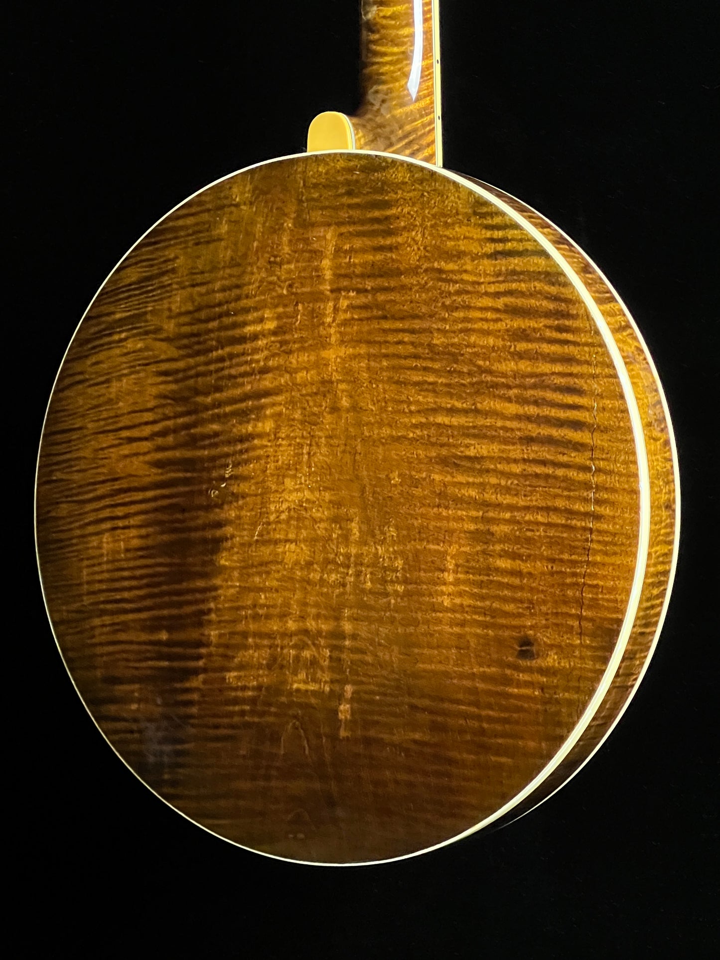 SOLD - Ernie Wells Oak Leaf Banjo with Resonator - Used