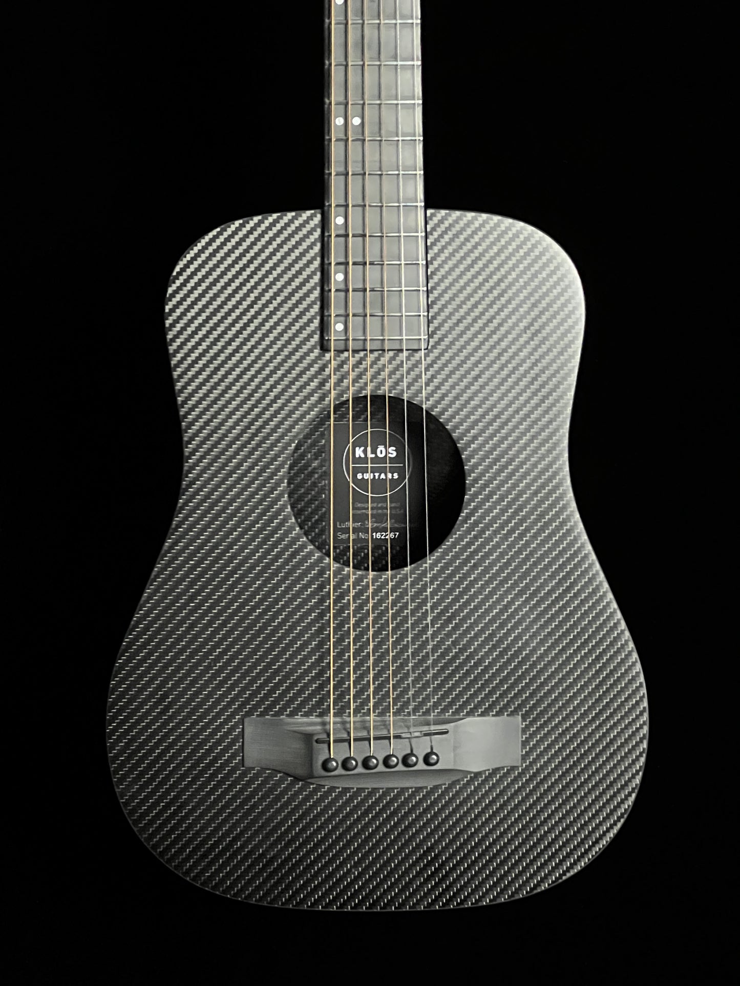SOLD - KLOS Carbon Fiber Travel Guitar - New