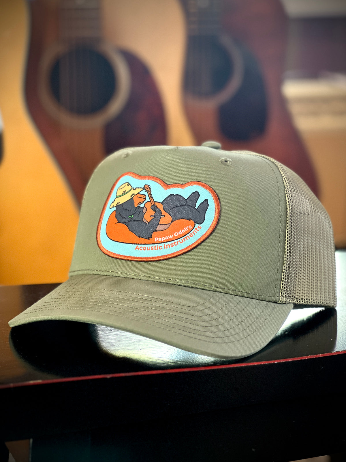 The Lazy River Hat - Loden (Muted, Grayish-Olive Green)