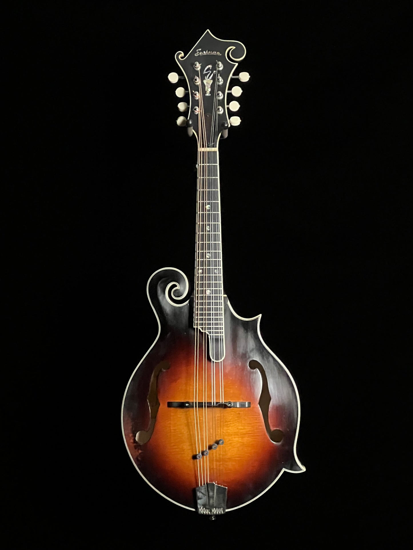SOLD - Eastman MD815/V-SB F-Style Sunburst Mandolin Solid Adirondack Spruce/ Solid Maple - New