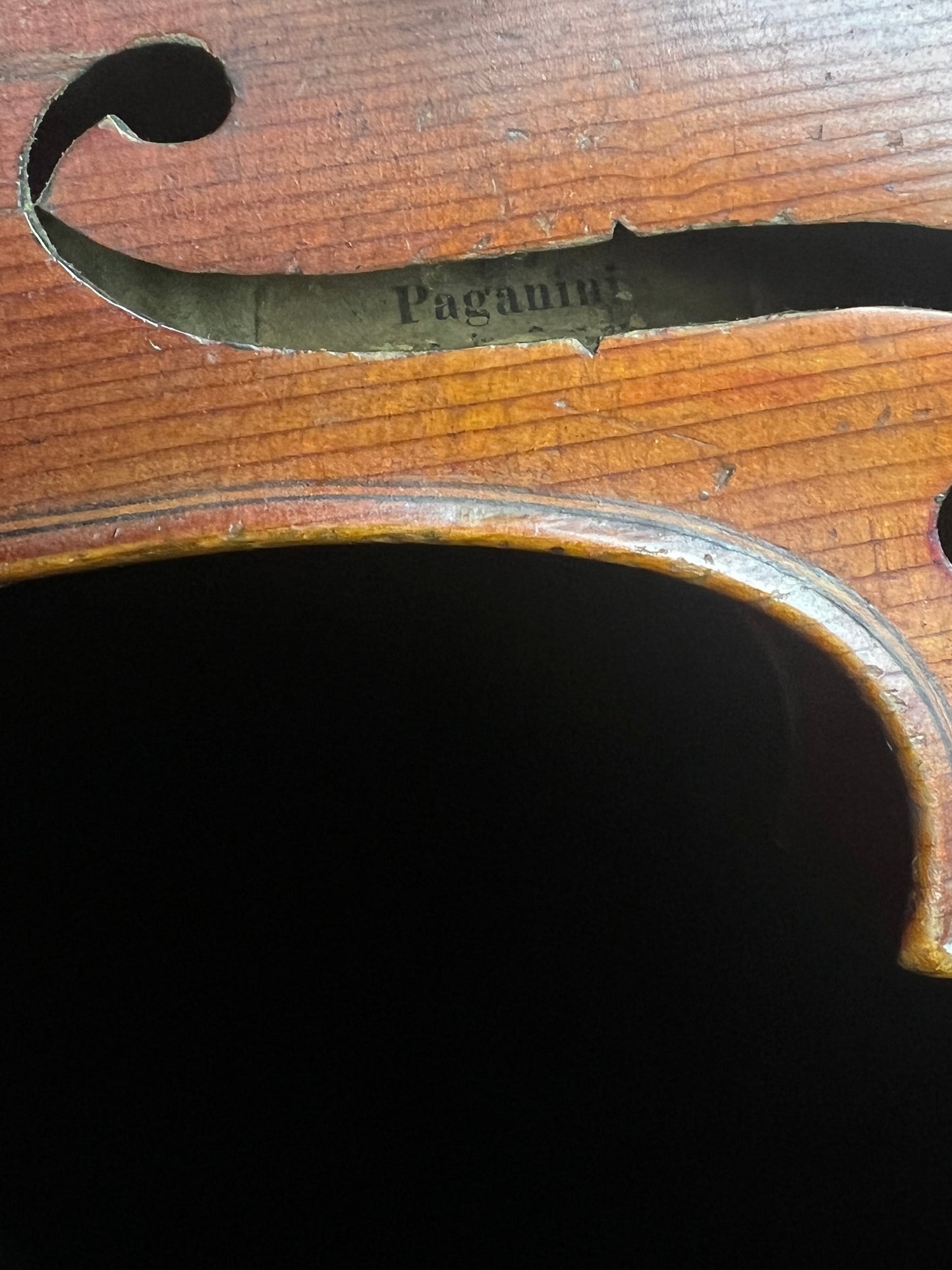 SOLD - Paganini Violin Fiddle - Consignment