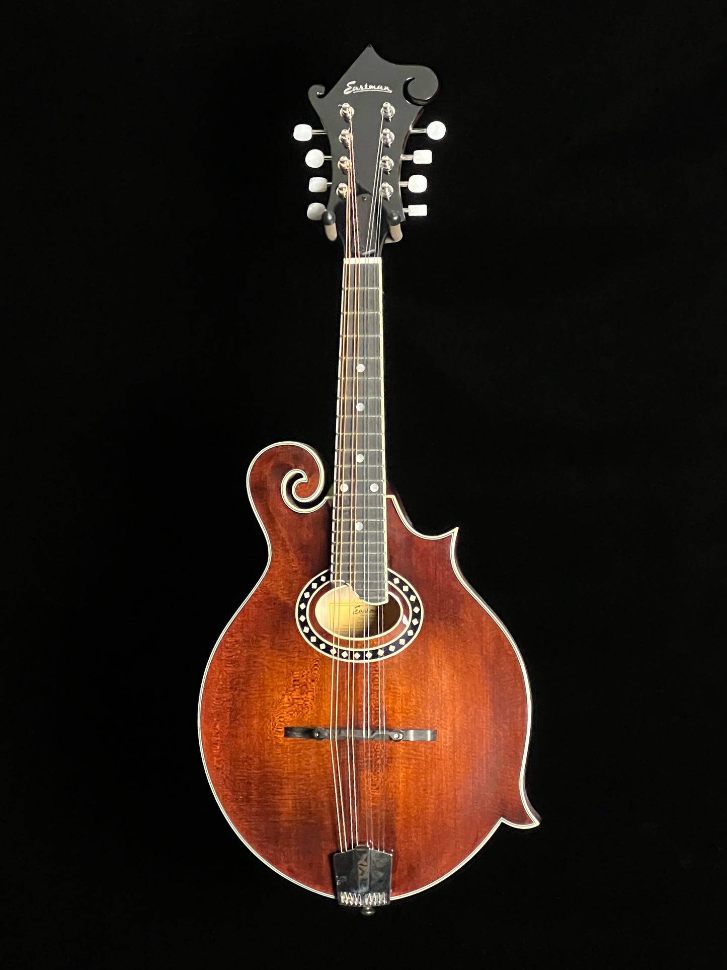 Eastman MD514 F-Style Oval Hole Mandolin Solid Spruce / Solid Maple - New