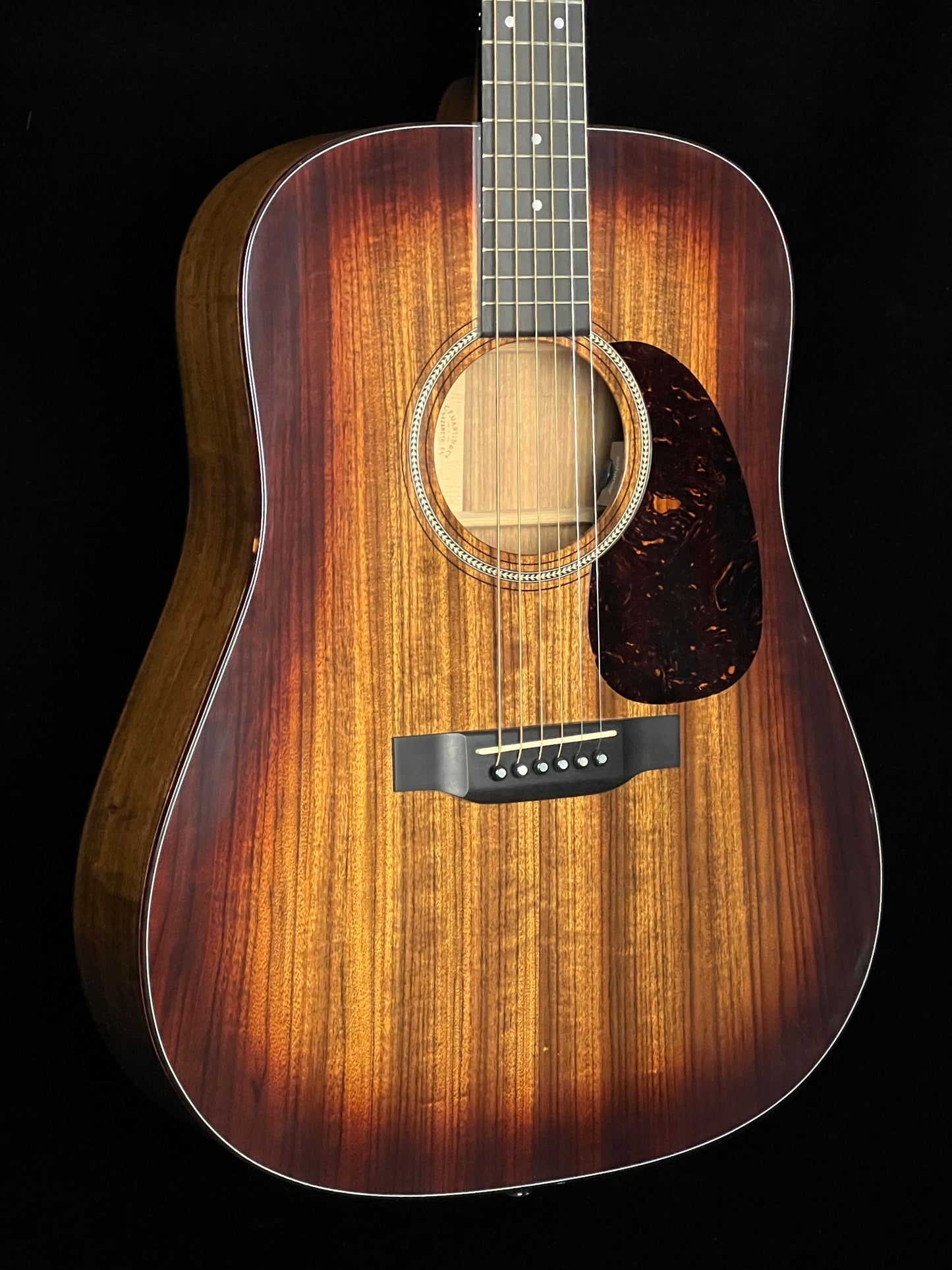 SOLD - Martin D-16 Ovangkol Acoustic Guitar with Fishman Matrix | VT Pickup - Used
