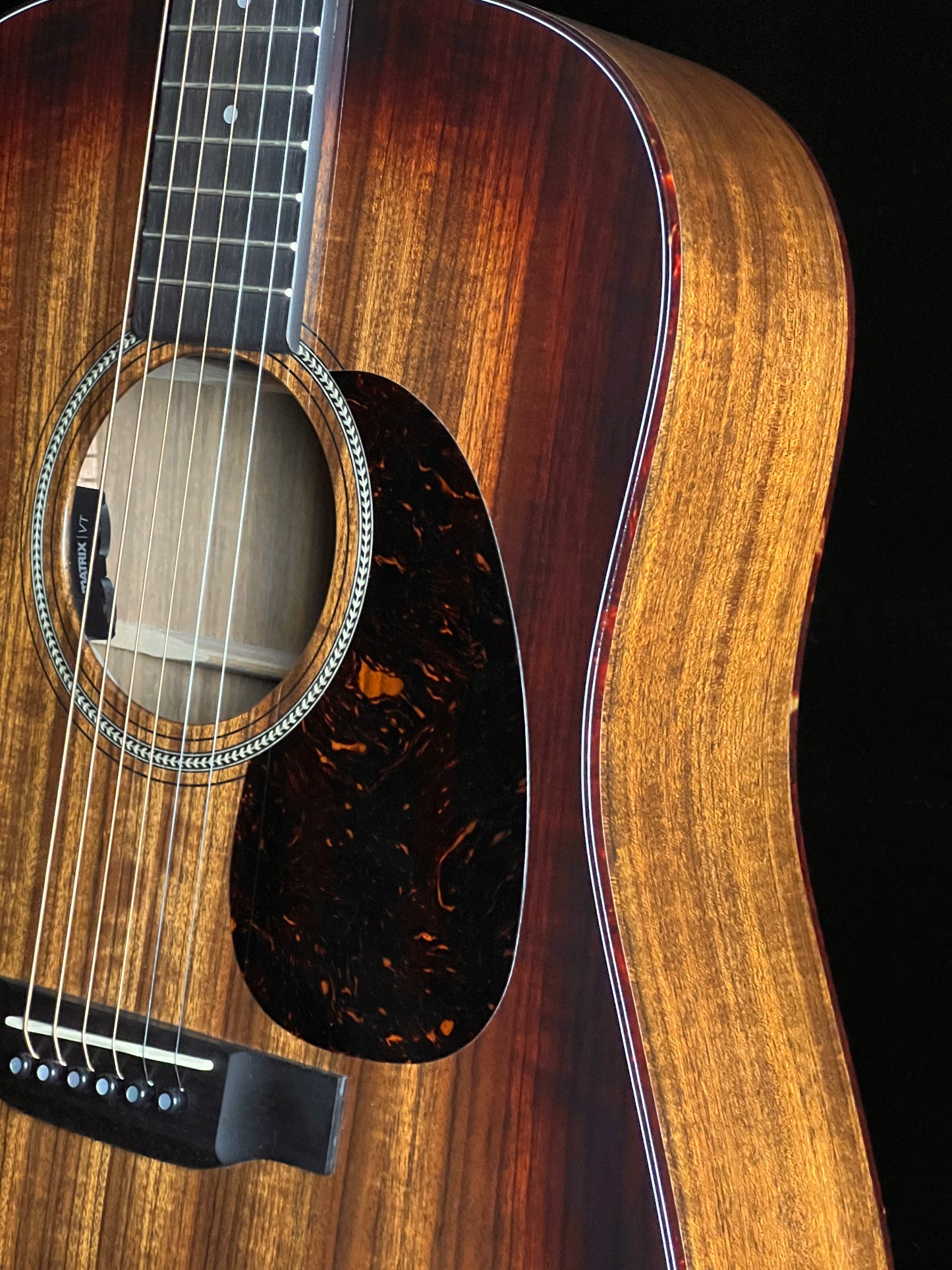 SOLD - Martin D-16 Ovangkol Acoustic Guitar with Fishman Matrix | VT Pickup - Used