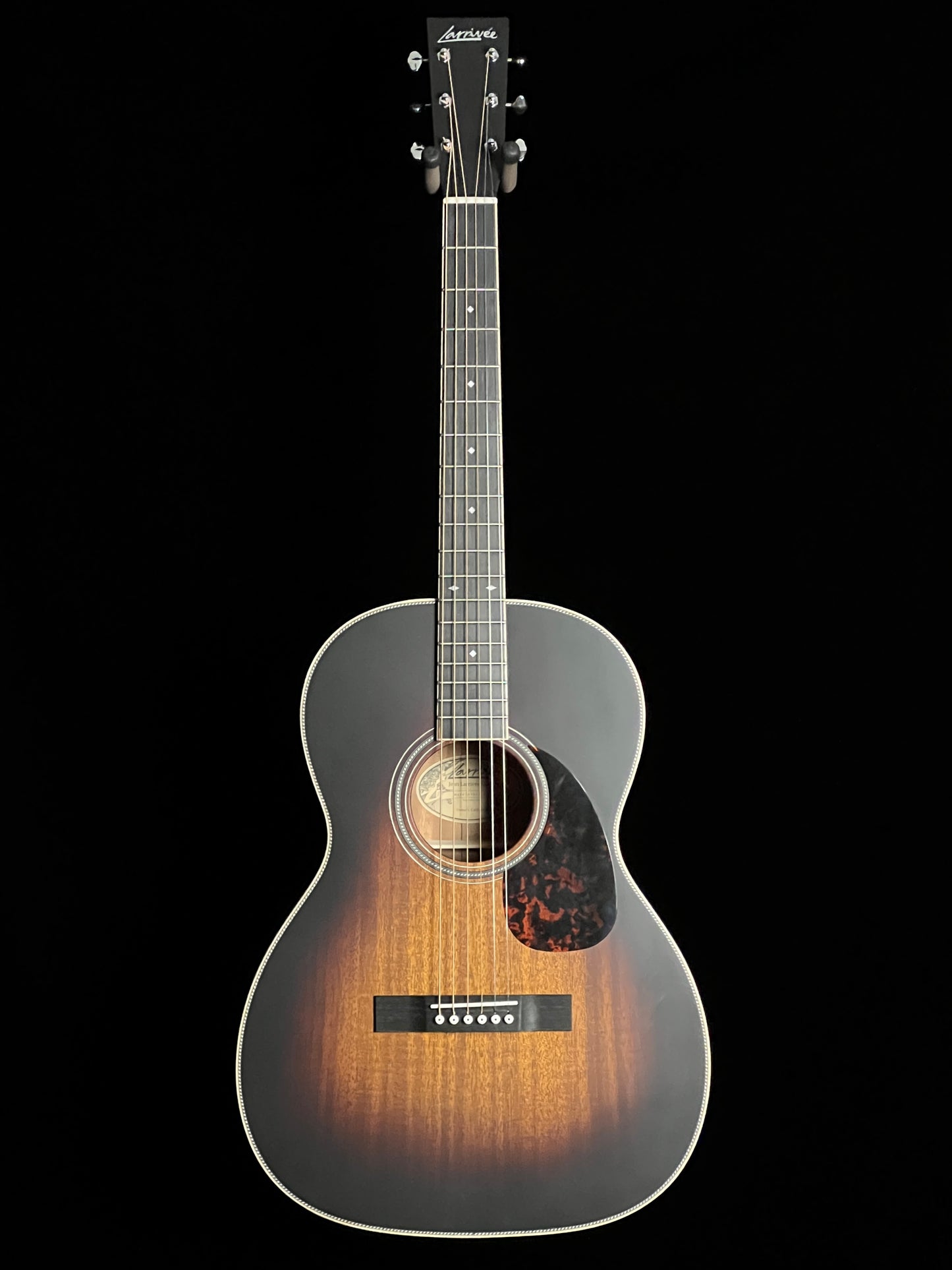 SOLD - Larrivée OOO-40 Mahogany Sunburst Top Acoustic Guitar - New