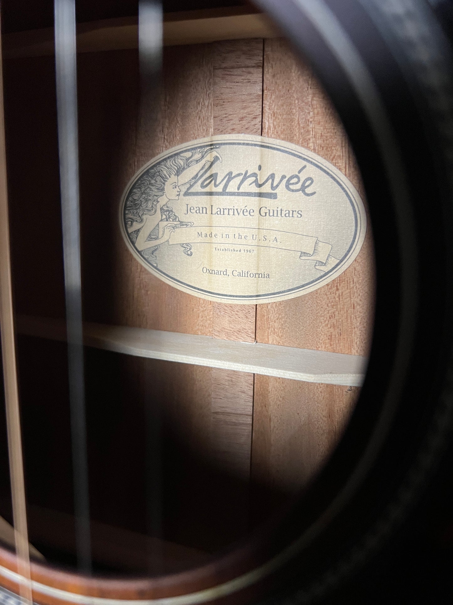 SOLD - Larrivée OOO-40 Mahogany Sunburst Top Acoustic Guitar - New
